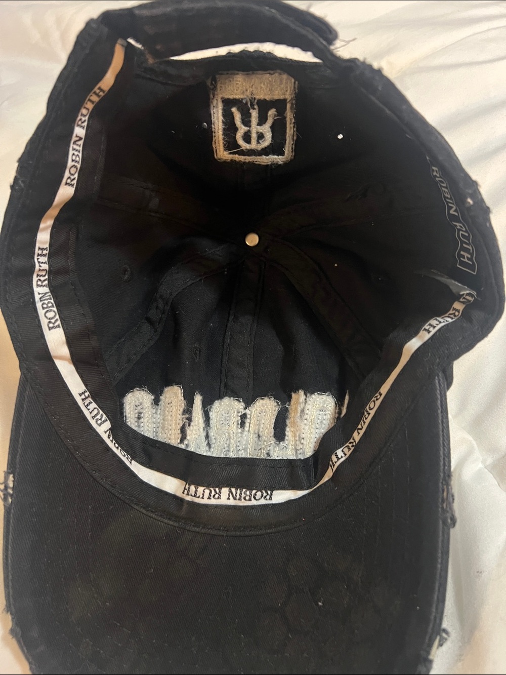 Robin Ruth Colorado Cap with Distressed Embroidered Lettering - Picture 3 of 9